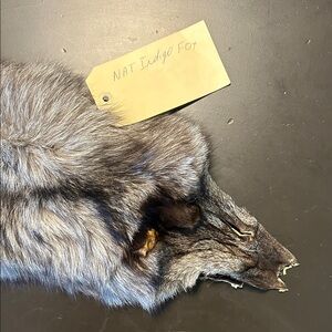 Natural Indigo Fox Fur